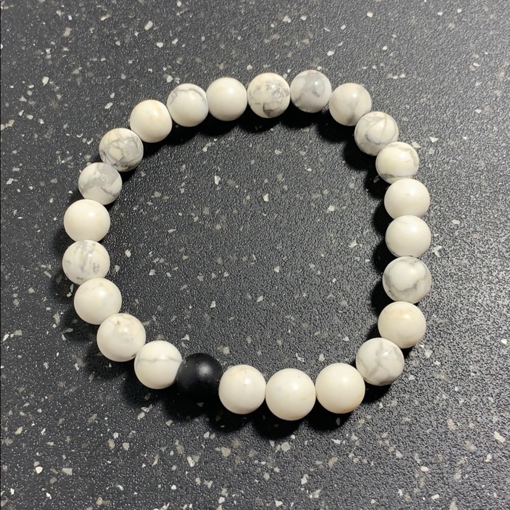 White and Black Bracelet